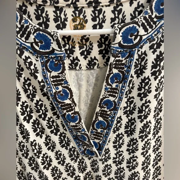 Tory Burch Guru Border Amara Coverup Dress - Picture 6 of 9